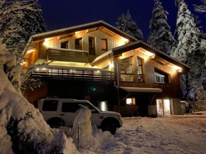 Chalet avec piscine intérieure à 5 min des pistes de ski